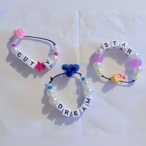 Handmade bracelet duo